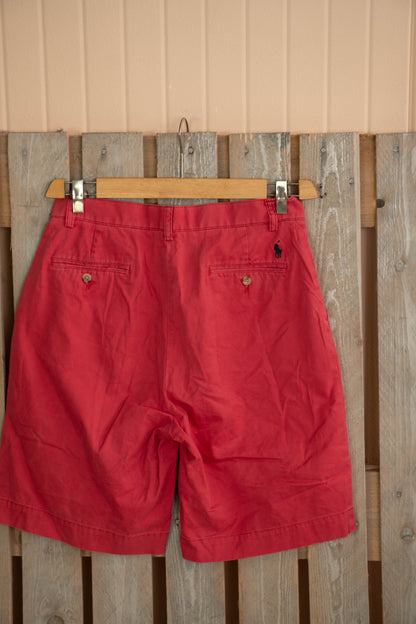 1990 Bermuda Ralph Lauren Prospect Short Rossi - W 30