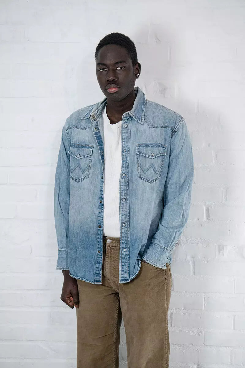 Camicia Texana Jeans Wrangler "M"