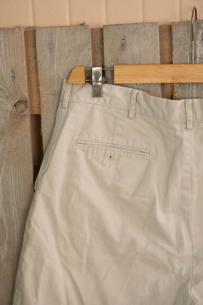 1990 Bermuda Ralph Lauren Prospect Short Beige -  W 35