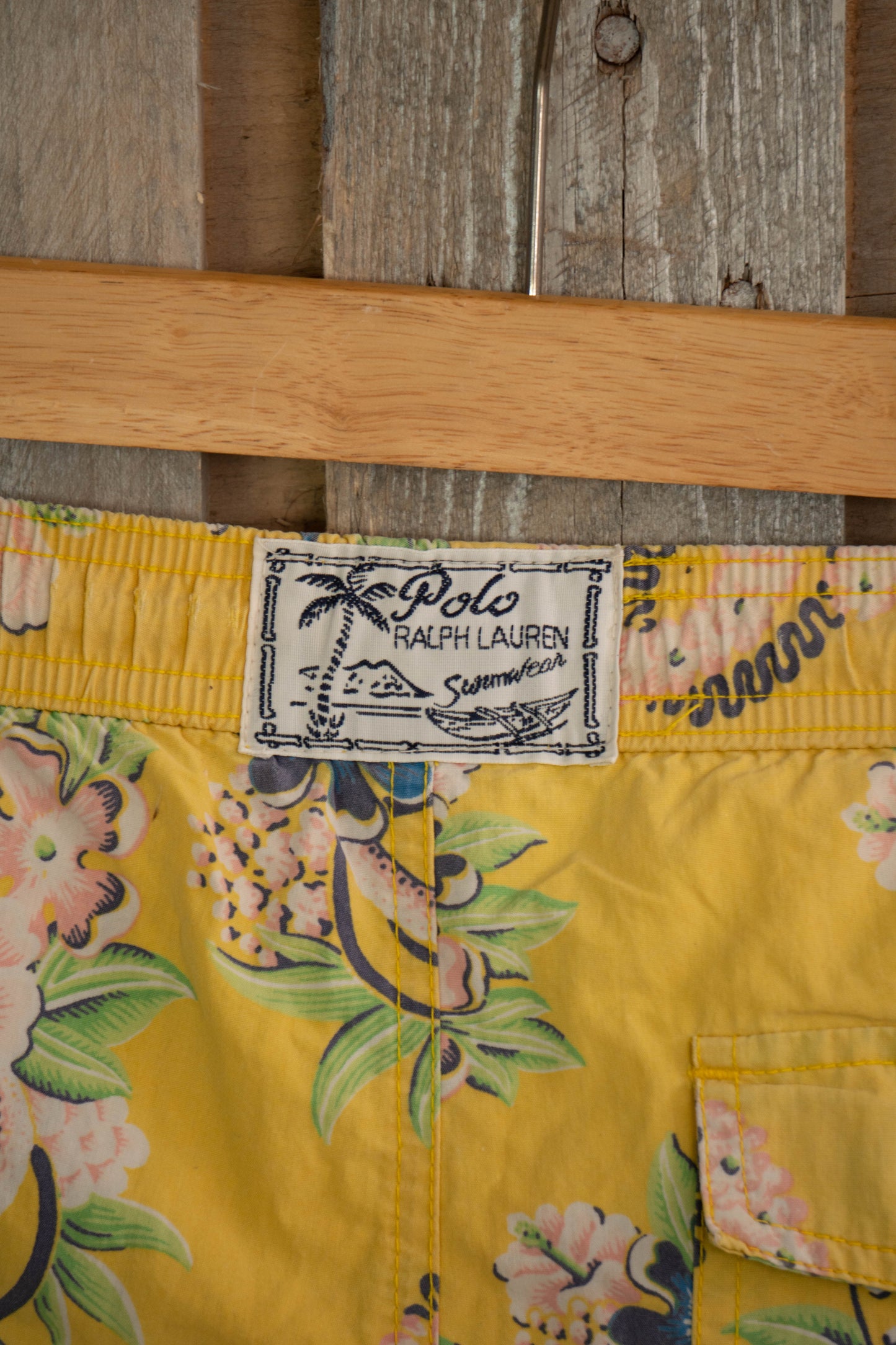 Costume Ralph Lauren Giallo Hawaiano - XS