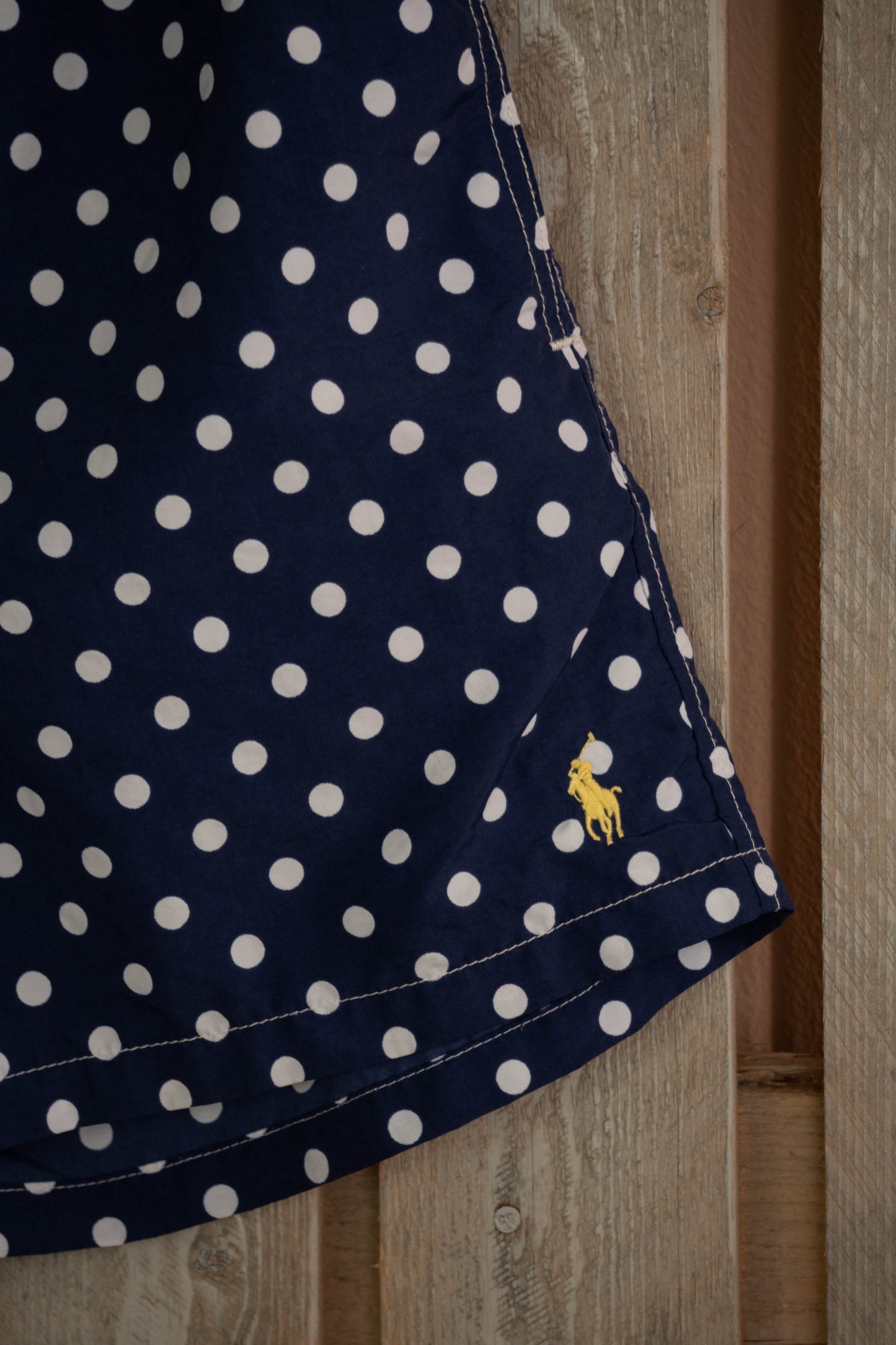 Costume da Bagno Ralph Lauren Blu Scuro a Pois - S