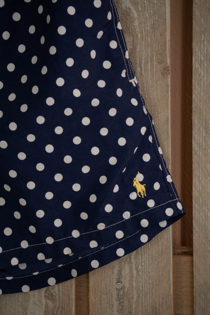 Costume da Bagno Ralph Lauren Blu Scuro a Pois - S