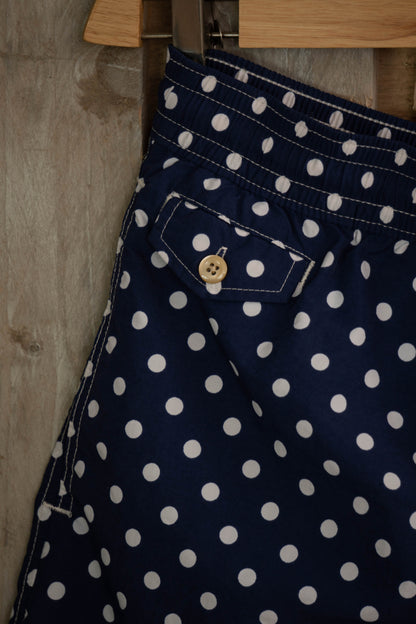 Costume da Bagno Ralph Lauren Blu Scuro a Pois - S