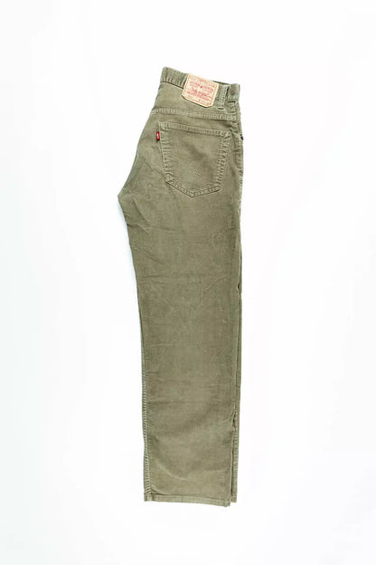 Pantaloni Velluto Levi's 511 Marrone "W33"