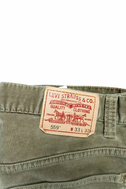 Pantaloni Velluto Levi's 511 Marrone "W33"