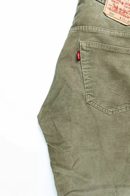 Pantaloni Velluto Levi's 511 Marrone "W33"