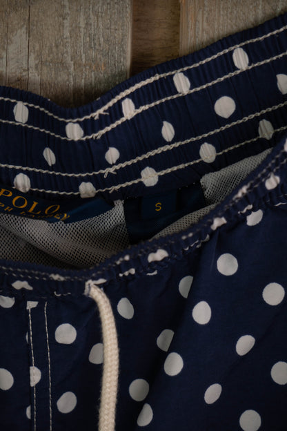 Costume da Bagno Ralph Lauren Blu Scuro a Pois - S