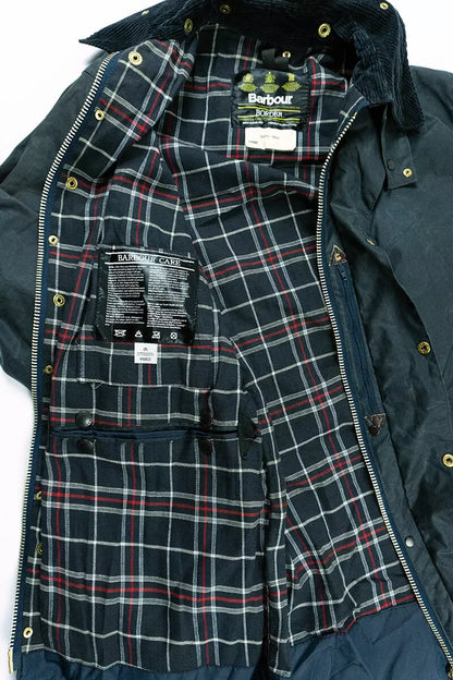 Barbour Border Blu "S"