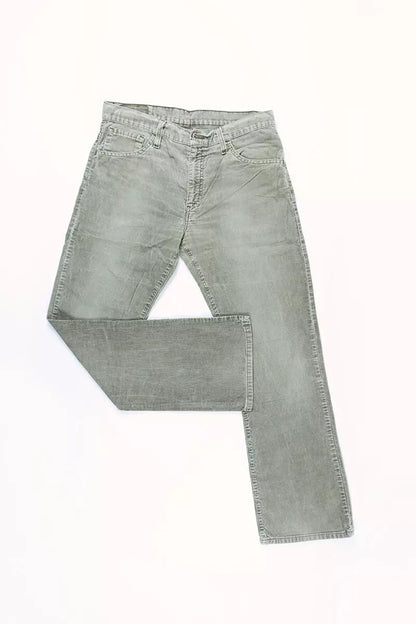 Pantaloni Velluto Levi's 511 Grigio "W 32"