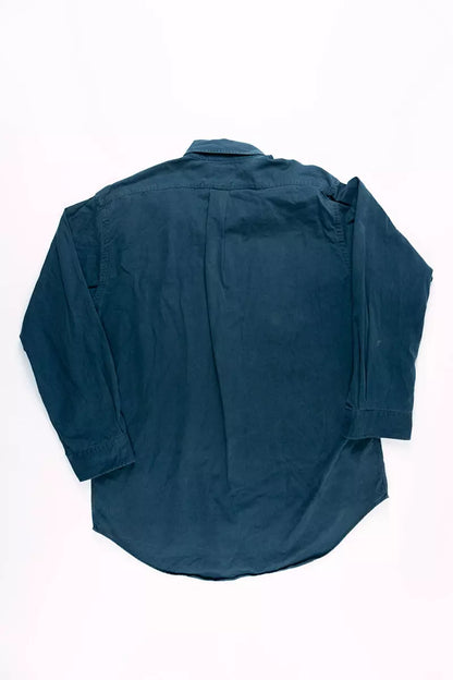 Camicie Ralph Lauren Tinta Unita Classic Fit Blu Scuro - XL