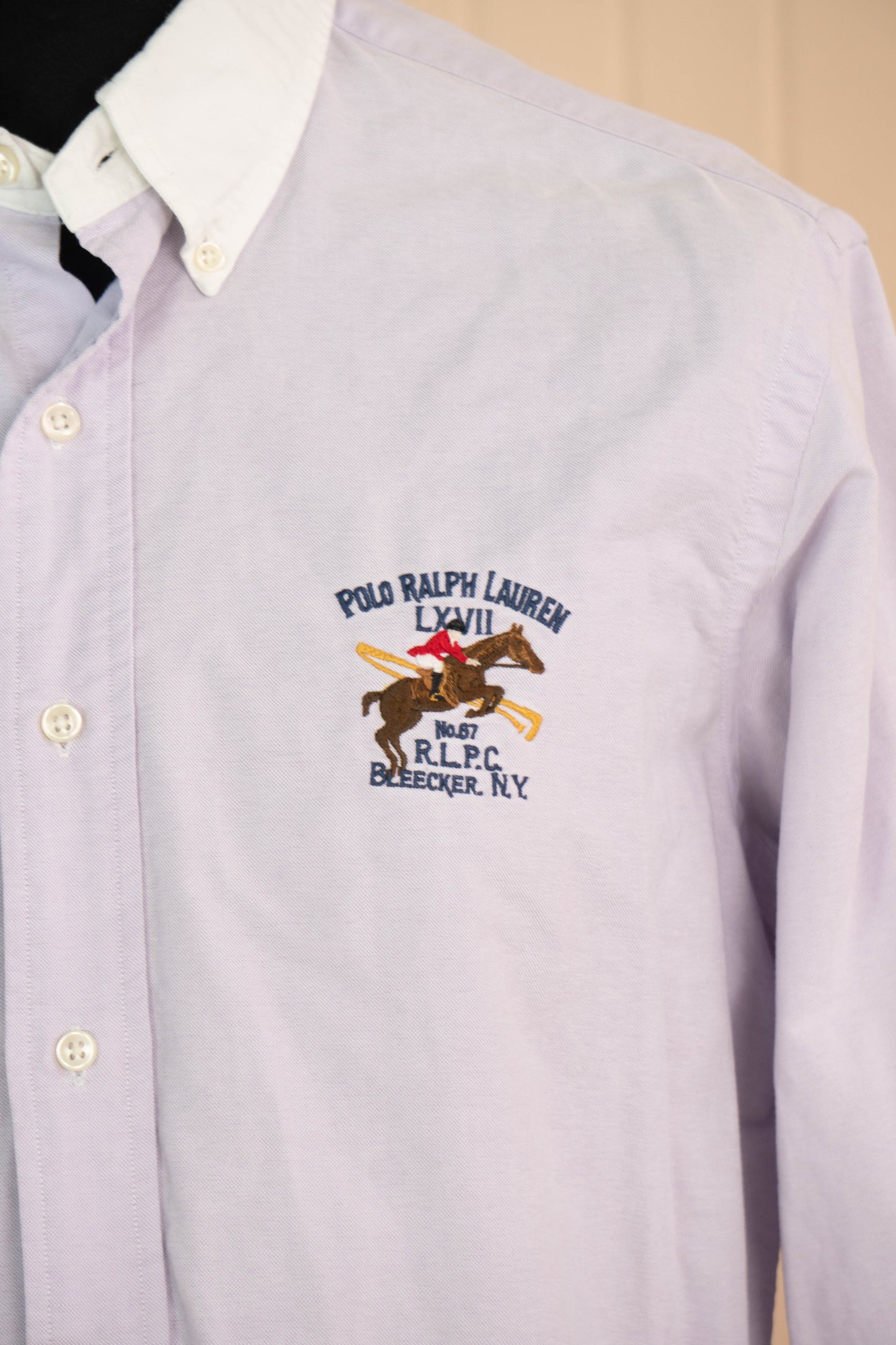 1990 Camicia Ralph Lauren Mercer Lilla - L