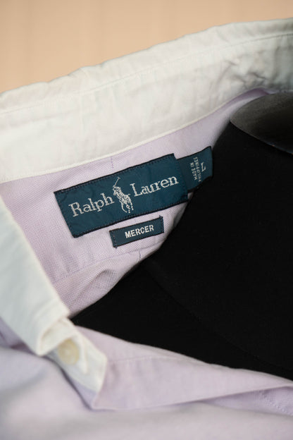 1990 Camicia Ralph Lauren Mercer Lilla - L