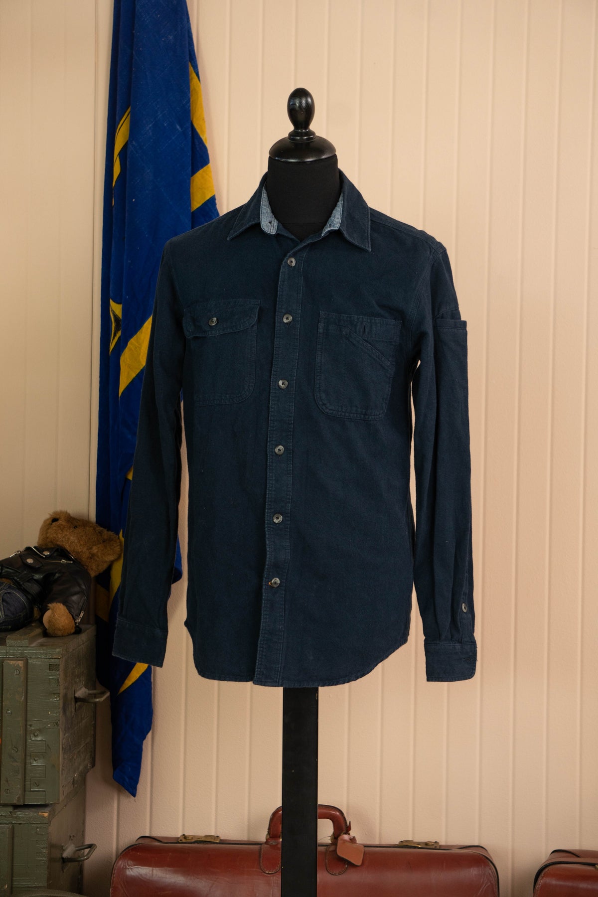 Camicia da Lavoro Carhartt Blu Relax Fit - M