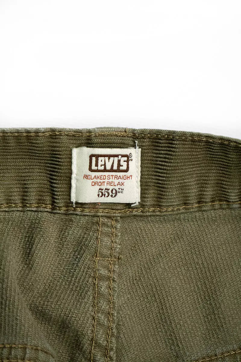 Pantaloni Velluto Levi's 511 Marrone "W33"