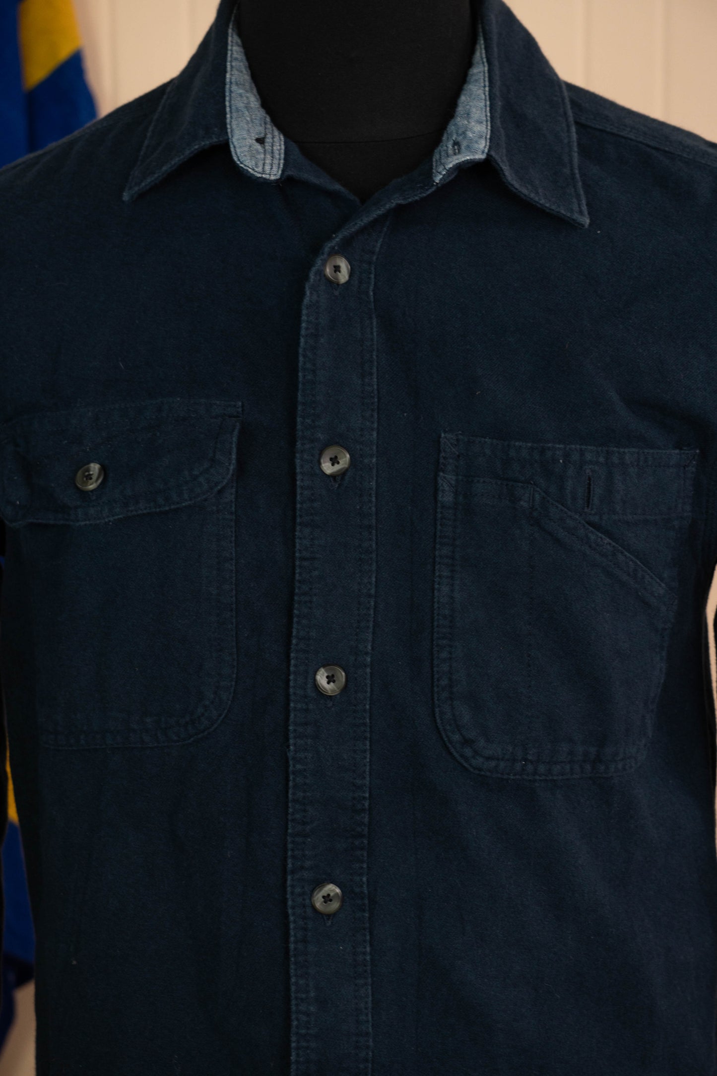 Camicia da Lavoro Carhartt Blu Relax Fit - M