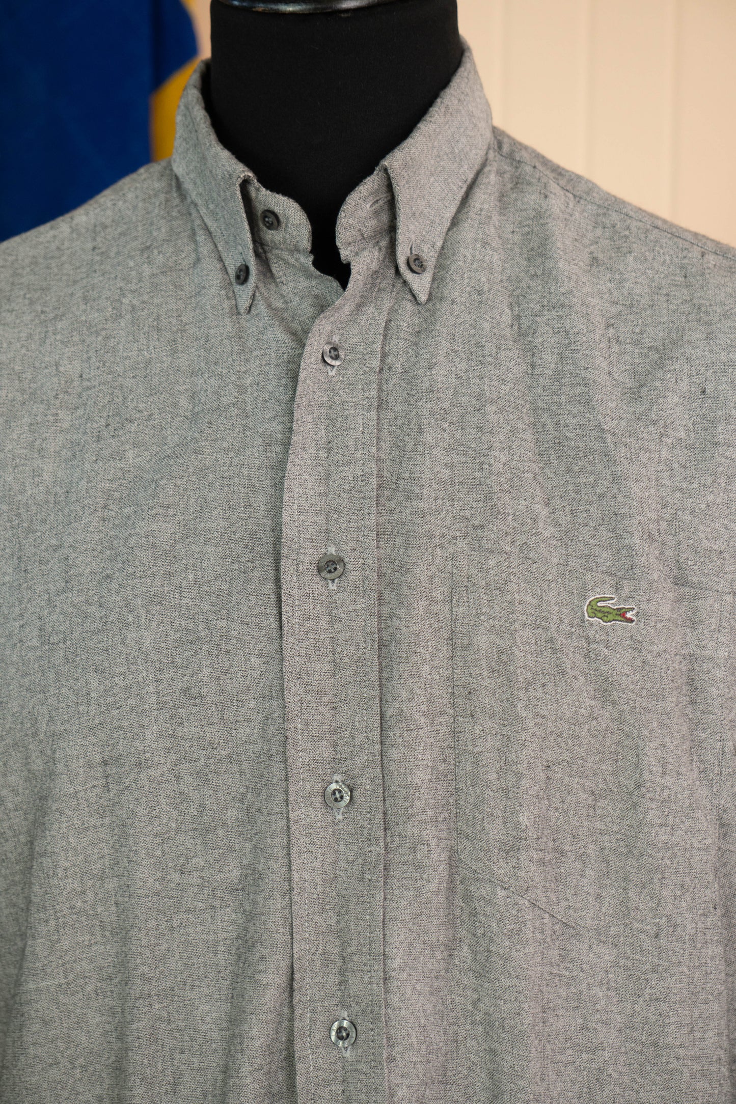 Camicia Lacoste Loisirs Melange - L