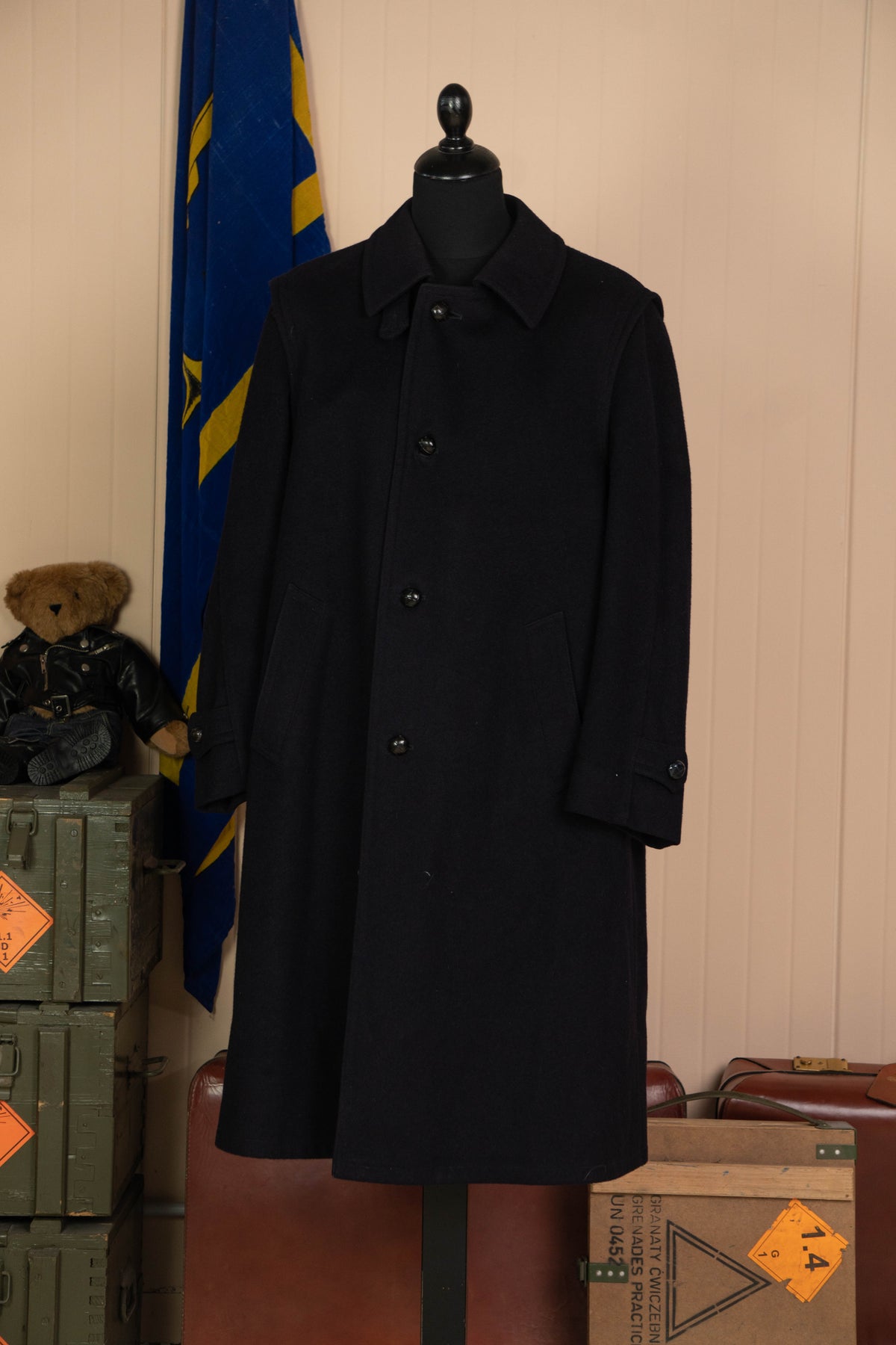 Cappotto Loden Tirolese Salko Blu - IT 50