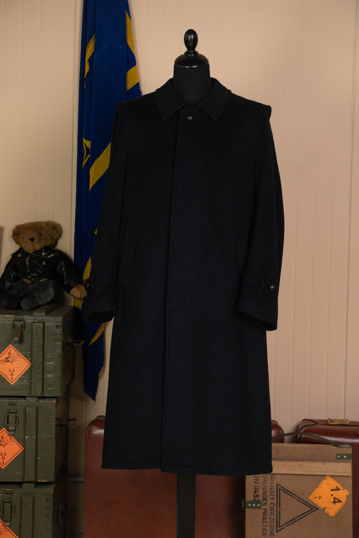 Cappotto Alpen Loden Blu scuro - IT 52