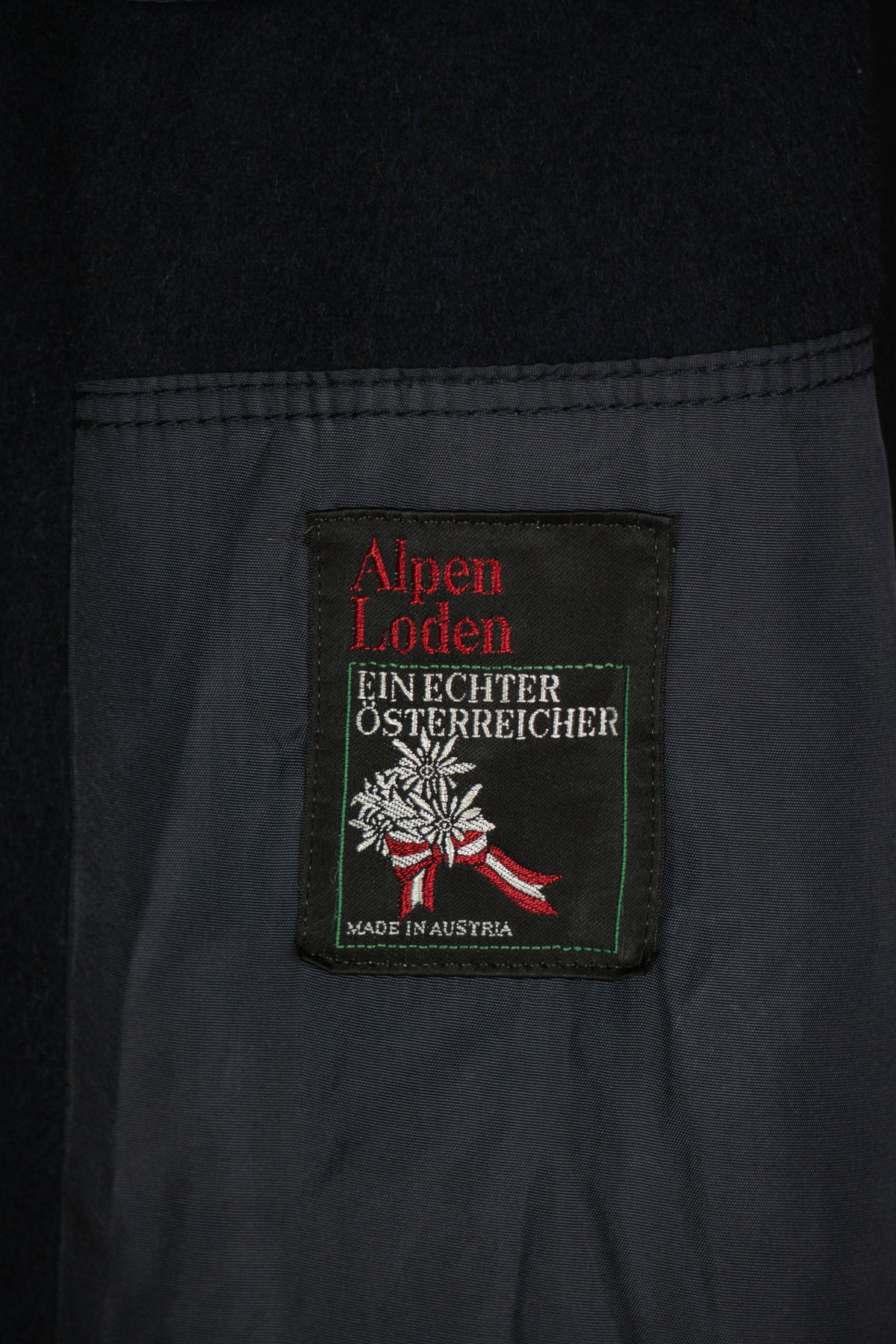 Cappotto Alpen Loden Blu scuro - IT 52