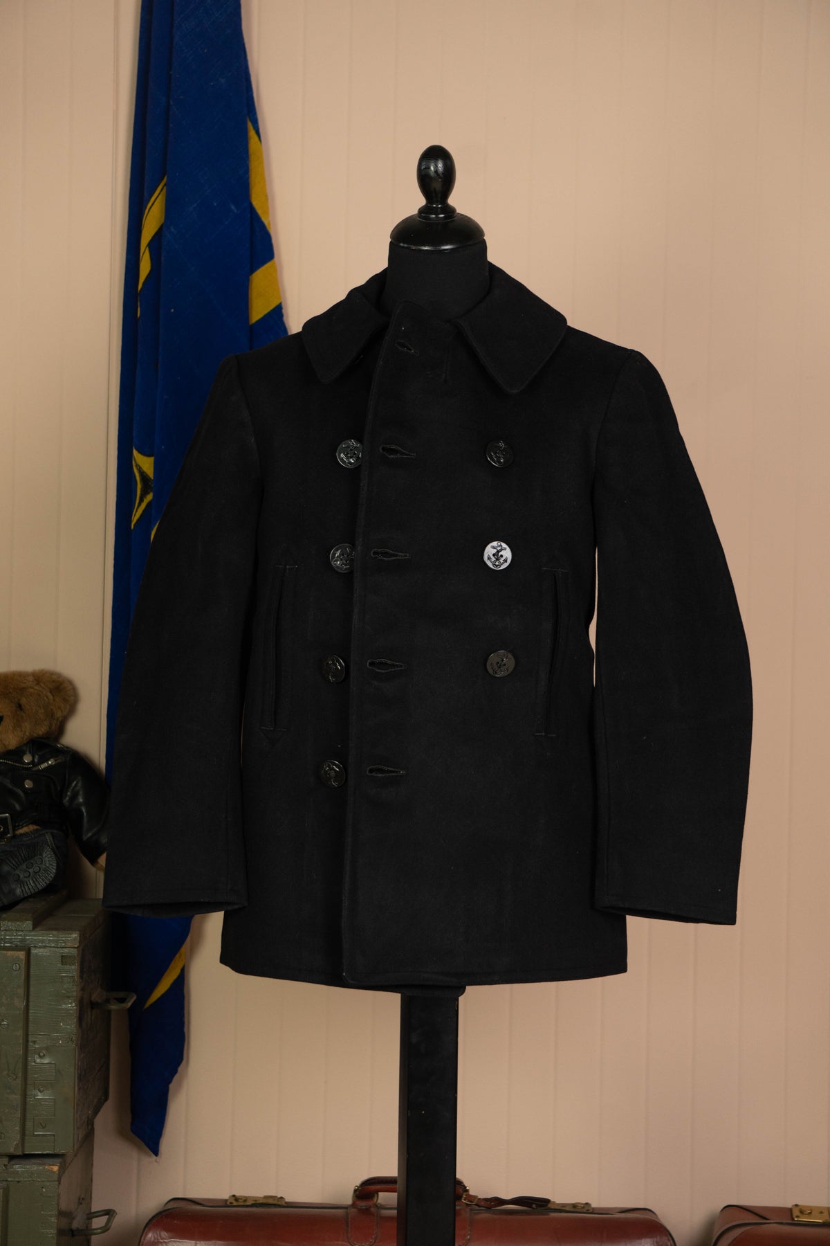 Us Navy Peacot WWII 5 bottoni - IT 48