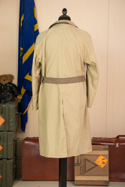 1990 Impermebile Trench Vintage Double Face Beige - IT48