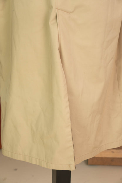 1990 Impermebile Trench Vintage Double Face Beige - IT48