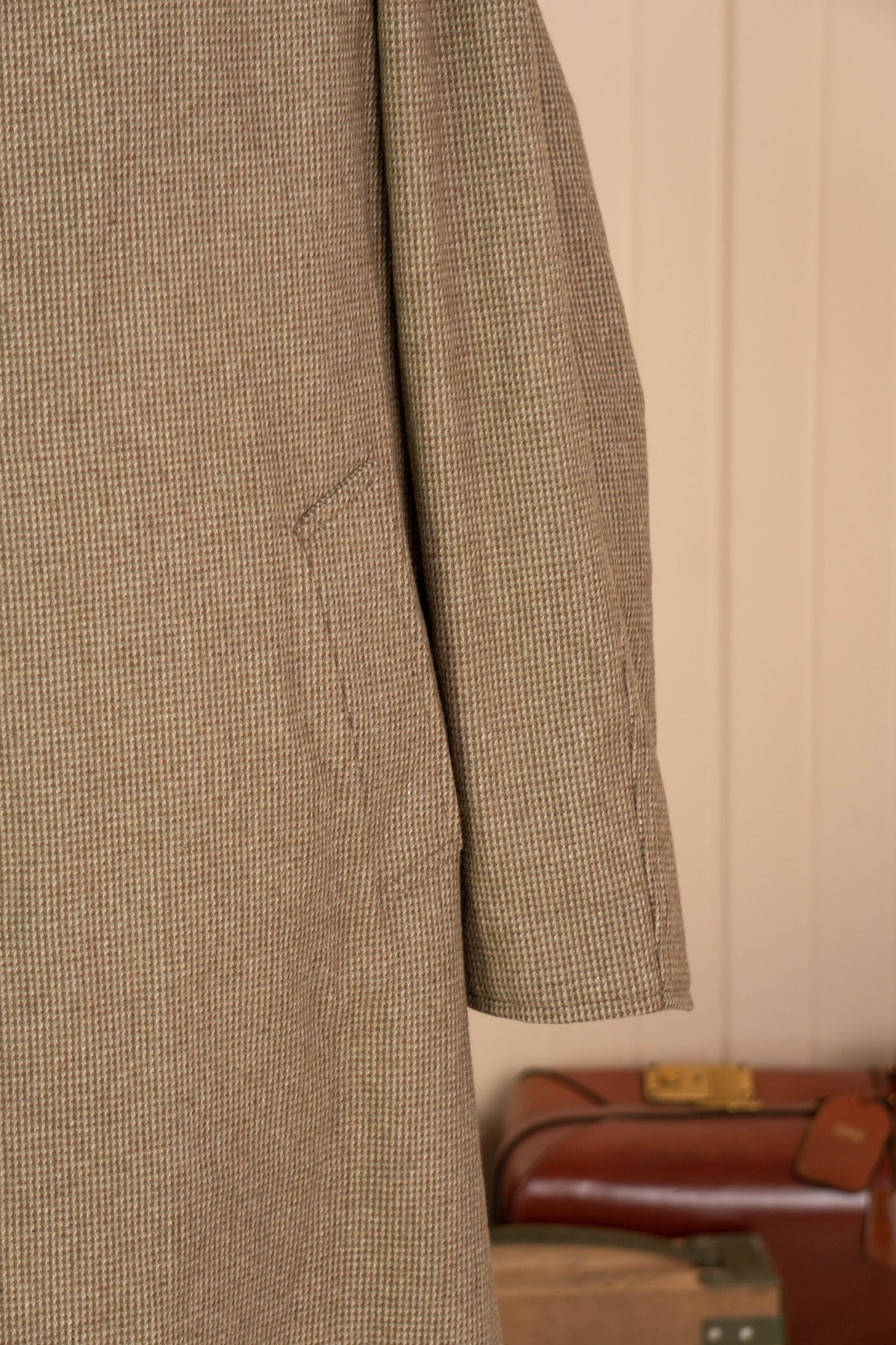 1990 Impermebile Trench Vintage Double Face Beige - IT48