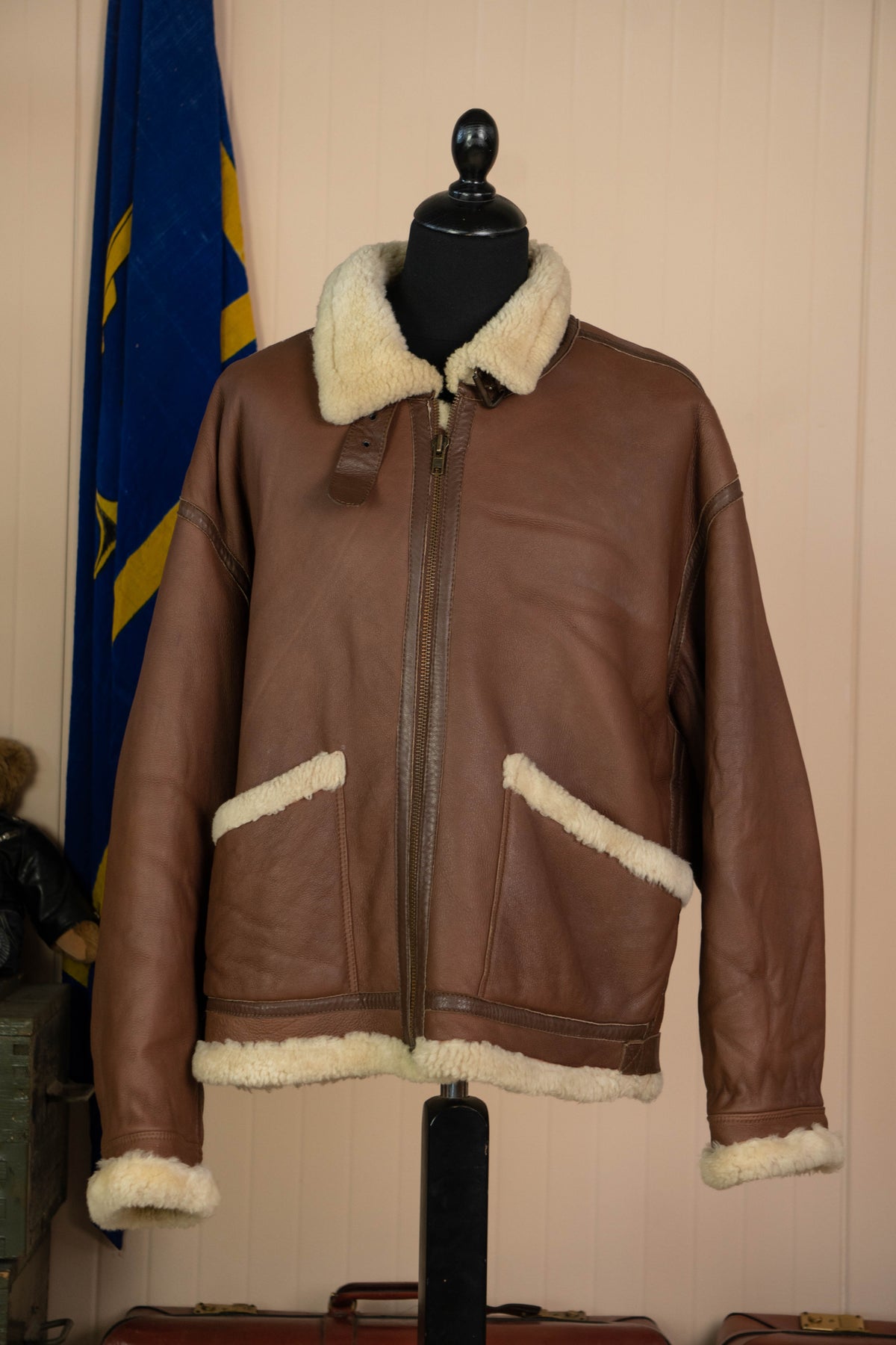 1980 Montone Aviatore Shearling - XL