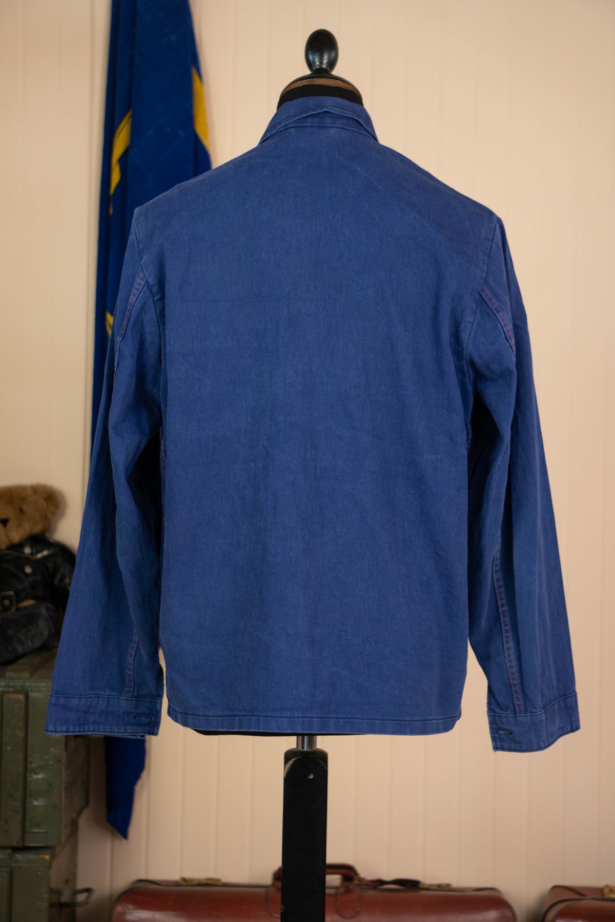 1980 Giacca da Lavoro Europea Blu - It 48