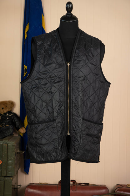 Smanicato Barbour Polarquilt Nero - L