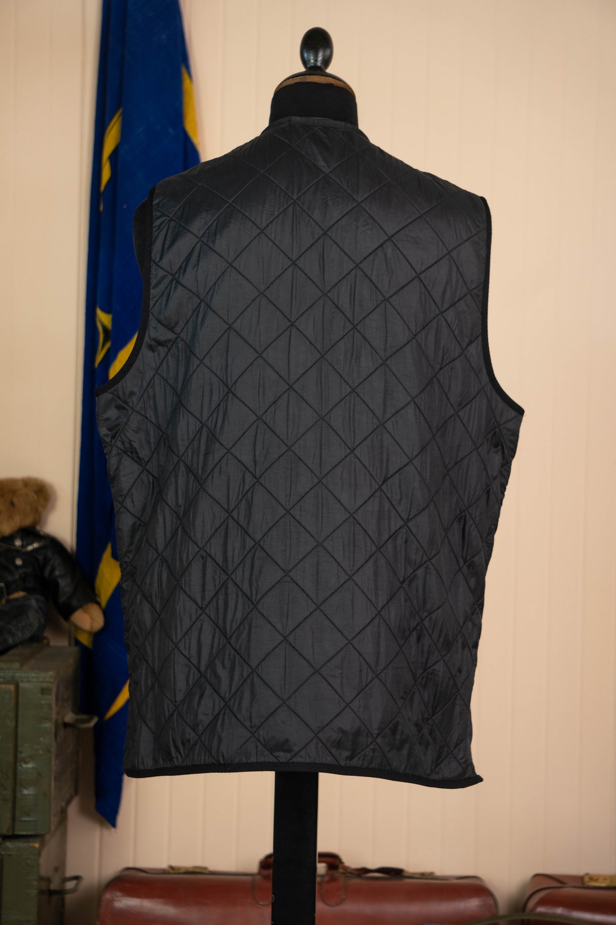 Smanicato Barbour Polarquilt Nero - L