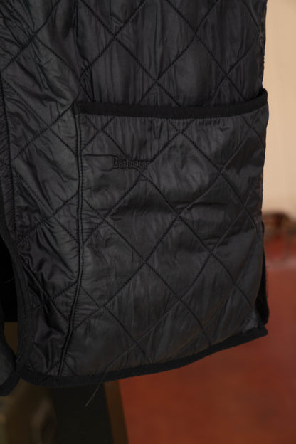 Smanicato Barbour Polarquilt Nero - L