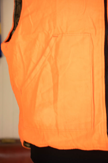 1990 Vintage Smanicato Walls Reversibile Real Tree Arancione - L