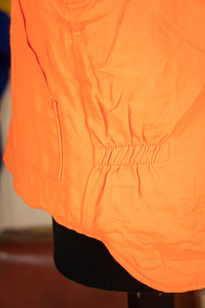 1990 Vintage Smanicato Walls Reversibile Real Tree Arancione - L