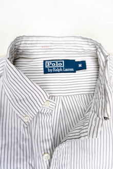 Camicia Ralph Lauren a Righe Classic Fit Panna "M"