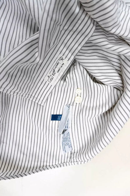 Camicia Ralph Lauren a Righe Classic Fit Panna "M"