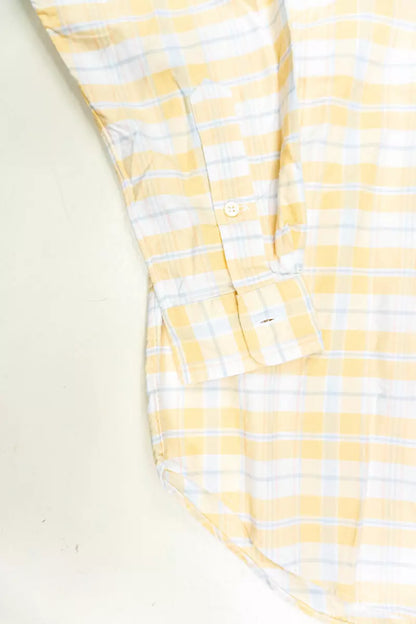 Ralph Lauren Checkered Shirts Classic Fit Yellow "M"