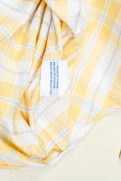 Ralph Lauren Checkered Shirts Classic Fit Yellow "M"