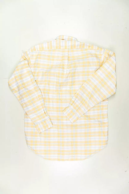 Ralph Lauren Checkered Shirts Classic Fit Yellow "M"