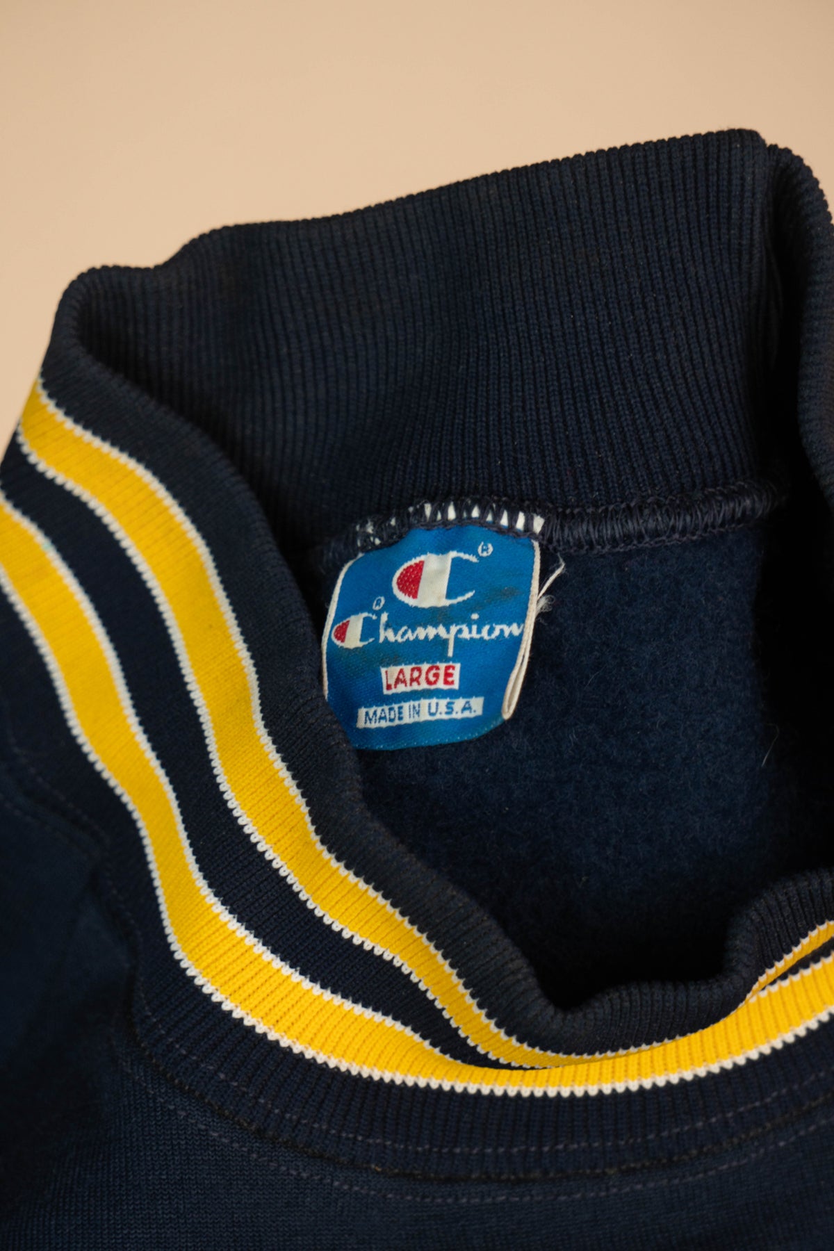 1980 Felpa Champion Vintage Notre Dame - L