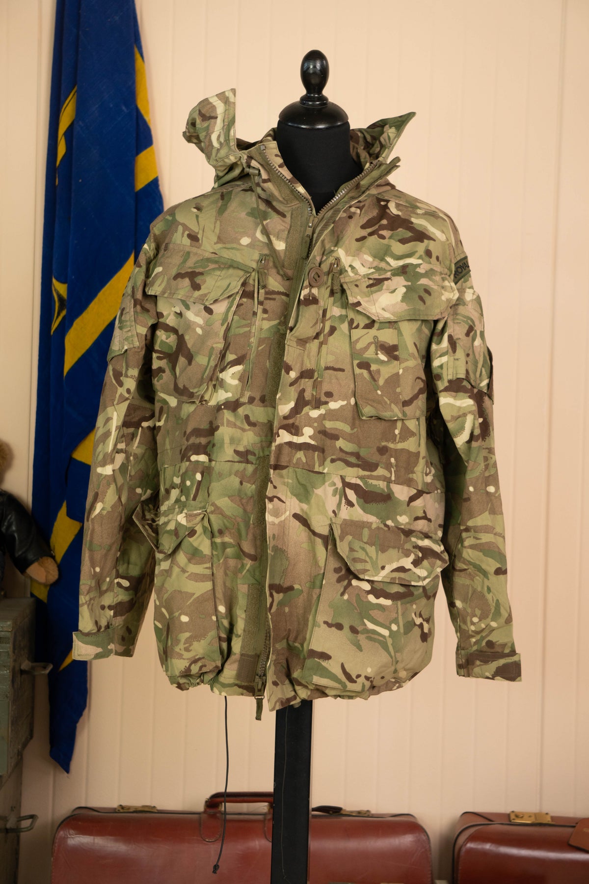 2010 Parka Royal Navy Smock Combat Windproof - M