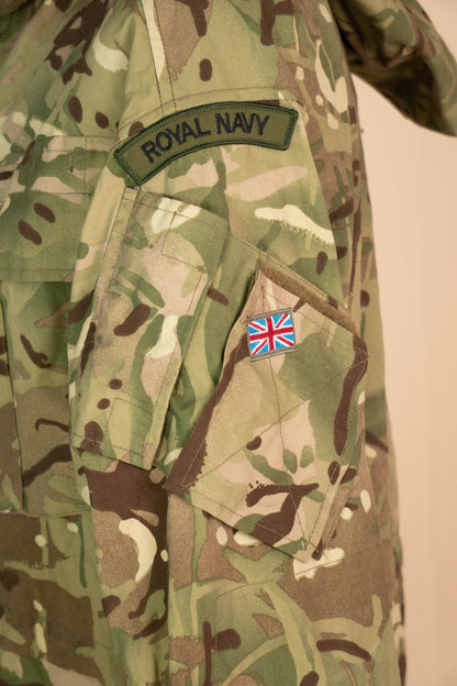 2010 Parka Royal Navy Smock Combat Windproof - M