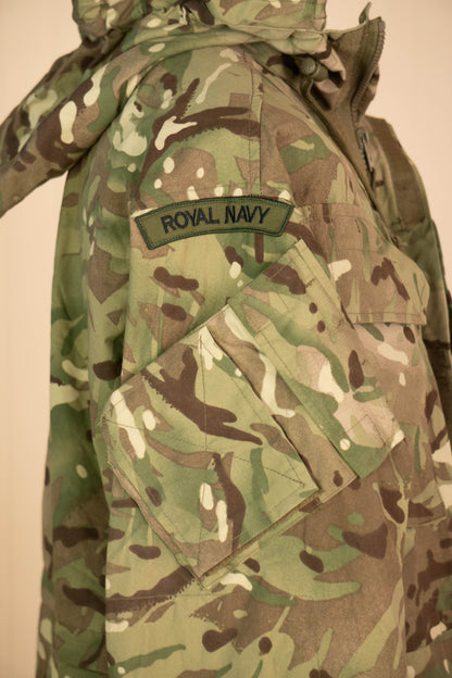 2010 Parka Royal Navy Smock Combat Windproof - M