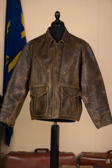 1980 Giacca in Pelle Charles Chevignon - XL