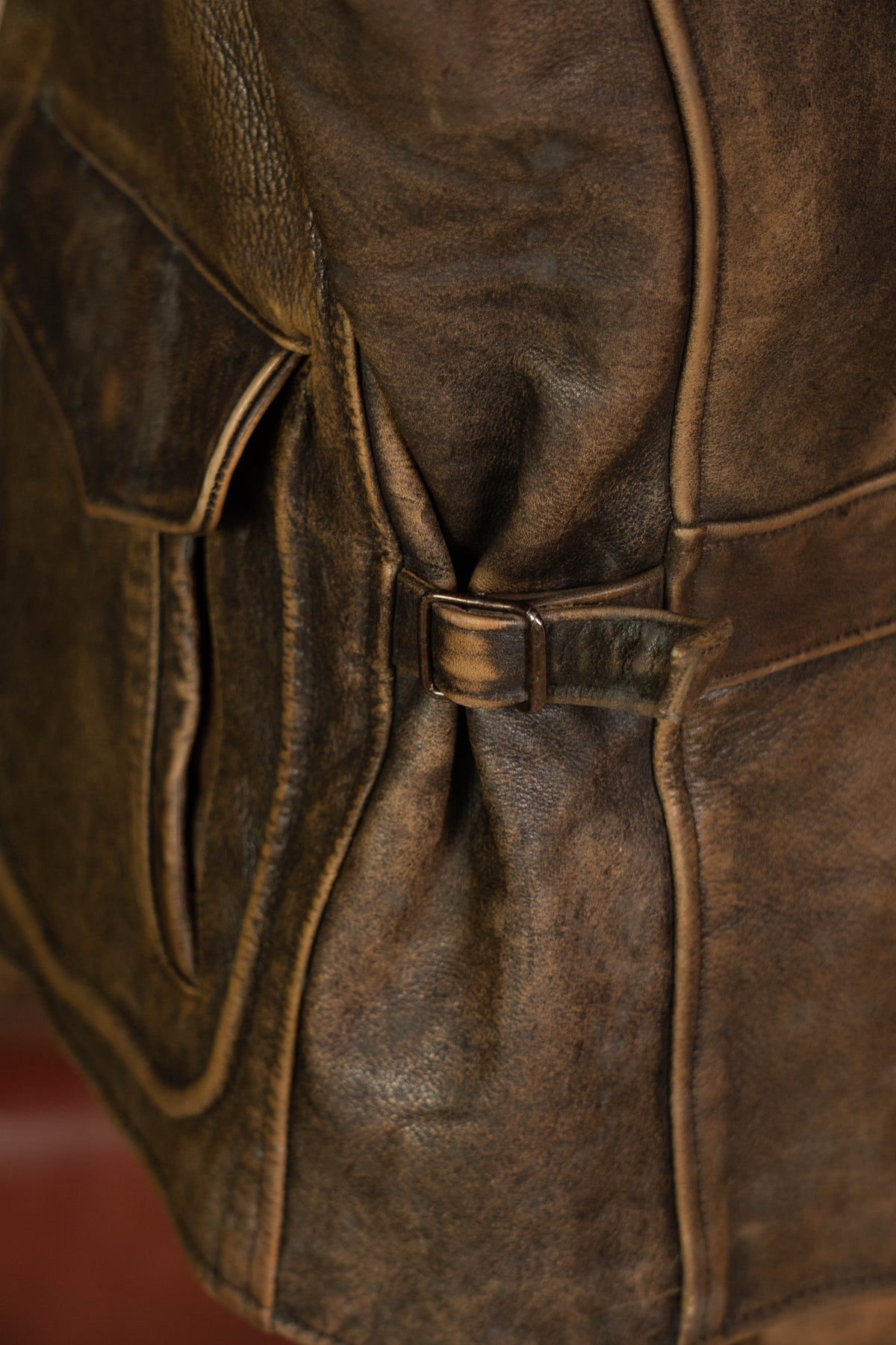 1980 Giacca in Pelle Charles Chevignon - XL