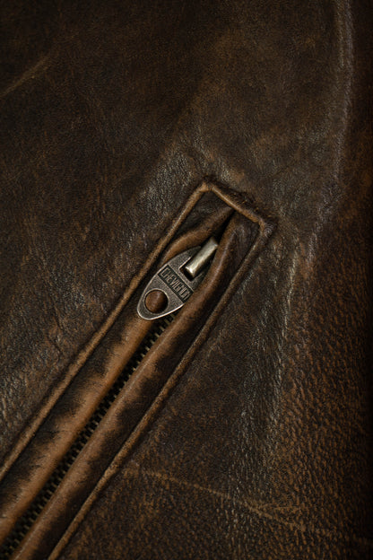 1980 Giacca in Pelle Charles Chevignon - XL