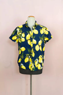 Camicia Hawaiana Limoni "S"