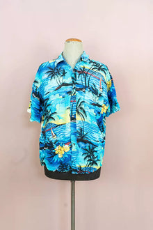 Hawaiian Shirt Hawaiian Rench "M"