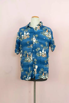 Pierre Cardin Hawaiian Shirt "M"