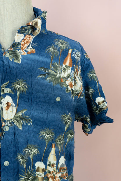 Camicia Hawaiana Pierre Cardin "M"